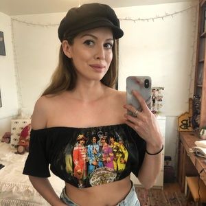 Beatles Sgt. Pepper’s Crop Top